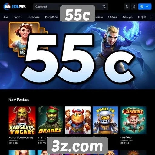 Avaliação do desempenho do site 55c no mercado de jogos